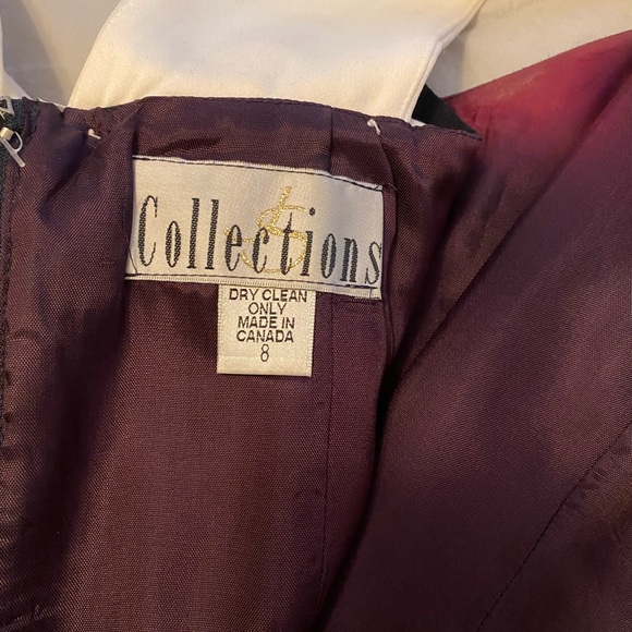 Vintage little black dress size 8 - Picture 7 of 12